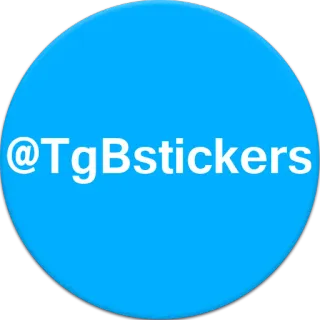 🕴 @TgBstickers autocollant, telegram, stickers, bleu, réseaux sociaux whatsapp sticker