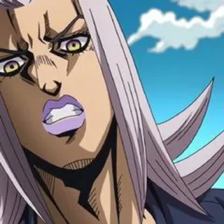 🔊 Leone Abbacchio JoJo's Bizarre Adventure Anime, Jojo, Leone Abbacchio, Wütend, Charakter whatsapp sticker