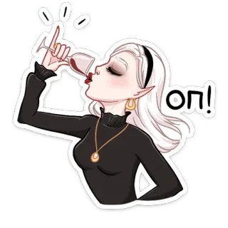 Ванда :: @stickroom telegram stickers