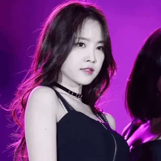 🦄 女性, ポートレート, 韓国, 女性, 歌手 telegram sticker