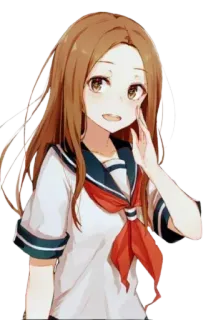 😊 anime, girl, school uniform, cute, manga telegram sticker