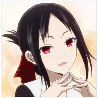 Kaguya-Sama Love is war whatsapp stickers