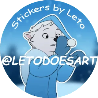 © Stickers by Leto @LETODOESART telegram sticker