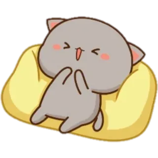 😂 แมว, น่ารัก, สติกเกอร์, การ์ตูน, น่ารัก, สัตว์, แมว telegram sticker