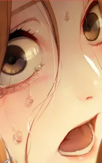 🎃 chorando, anime, triste, expressão, emocional telegram sticker