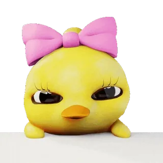 😒 chick whatsapp sticker