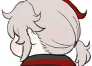 ☁️ Kaedehara Kazuha Genshin Impact Anime, Genshin Impact, Charakter, Kazuha, Videospiel telegram sticker