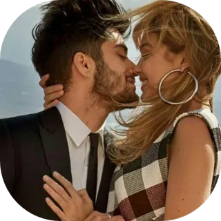😍 koppel, liefde, romantiek, genegenheid, relatie, intimiteit telegram sticker