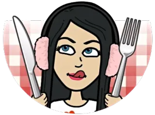 🍴 bitmoji, messer, gabel, essen, lebensmittel, cartoon, porträt telegram sticker
