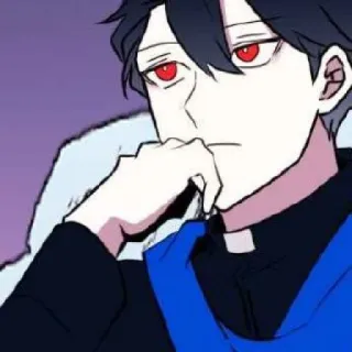 🩸 anime, manga, kartun, karakter, pria telegram sticker