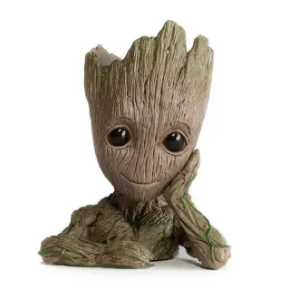 🌴 Groot Guardians of the Galaxy Groot, Vệ binh dải Ngân Hà, Marvel, cây, chậu cây, Groot con telegram sticker