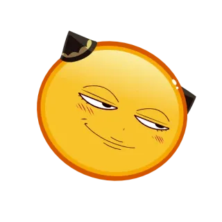 🌚 Emoji, Sorriso irônico, Rosto, Expressão telegram sticker