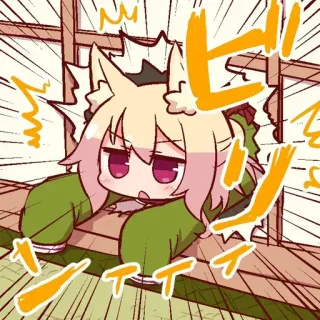 😮 ビタン！ Anime, Manga, Mignon, Kawaii, Dessin animé telegram sticker