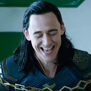 😆 Loki 로키, 마블, 악당, 톰 히들스턴, 장난의 신 telegram sticker
