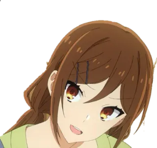 🙂 Hori Kyouko Horimiya Anime, Hori, Sorriso, Felice, Ragazza telegram sticker