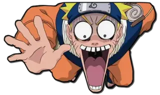 😨 Naruto 애니, 나루토, 우즈마키, 웃긴, 만화, 캐릭터 telegram sticker