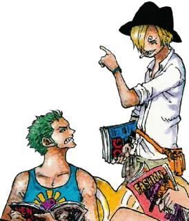 ✨ Sanji One Piece anime, pirates, cooking, zoro, fight, sanji telegram sticker