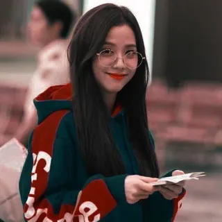 🙂 Jisoo jisoo, blackpink, kpop, певица, женщина, человек, знаменитость telegram sticker
