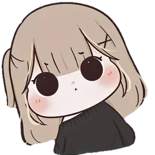 🐼 Anime, Gadis, imut, Chibi, Kawaii telegram sticker