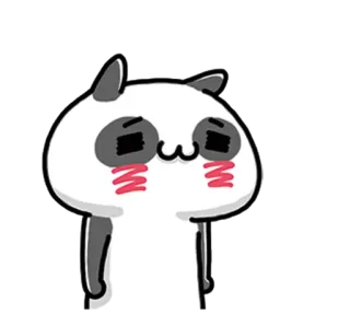 ❤️ Gấu trúc, Dễ thương, Sticker, Hoạt hình, Kawaii, Động vật telegram sticker