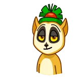 😈 Mort Madagascar Mort, Madagascar, lemure, cartoni animati, animato, carino telegram sticker