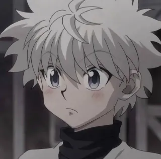 🎉 Killua Zoldyck Hunter x Hunter anime, cartoon, Killua Zoldyck, hunter x hunter, cute, boy telegram sticker