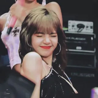🖤 Lisa kpop, singer, music, woman, performer, idol whatsapp sticker
