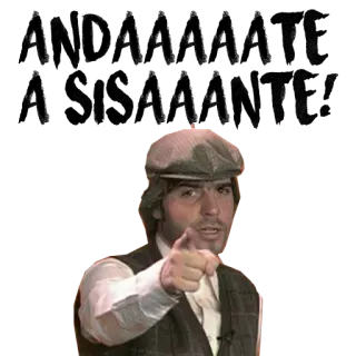 🚜 uomo, indicare, gesto telegram sticker