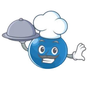 👩‍🍳 chef, cuisine, nourriture, dessin animé, cuisine, restaurant whatsapp sticker