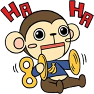 yaya_monkey telegram stickers