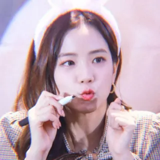 🍭 Jisoo jisoo, kpop, sängerin, mädchengruppe, blackpink telegram sticker