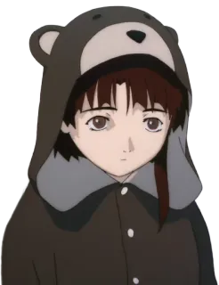 Let's all love Lain whatsapp stickers