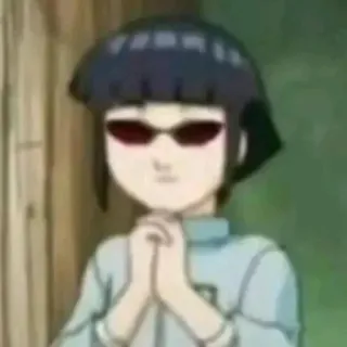 🥠 Hinata Hyuga Naruto anime, cartoon, hinata, hyuga, naruto telegram sticker