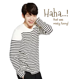 😂 Haha...!! that was really funny! sorriso, engraçado, haha, risada, feliz telegram sticker