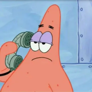 🍨 Patrick Star Spongebob Squarepants cartone animato, Patrick, Spongebob, stella, telefono telegram sticker