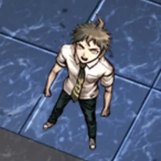 😟 Hajime Hinata Danganronpa Personagem de anime, Danganronpa, Hajime Hinata, Personagem de videogame whatsapp sticker