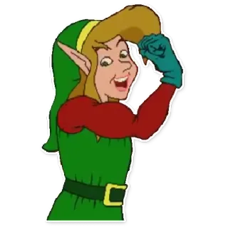 💩 Link The Legend of Zelda video game, character, cartoon, elf, legend of zelda, link telegram sticker