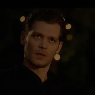 ✔️ Klaus Mikaelson The Vampire Diaries vampire, the originals, klaus, mikaelson telegram sticker