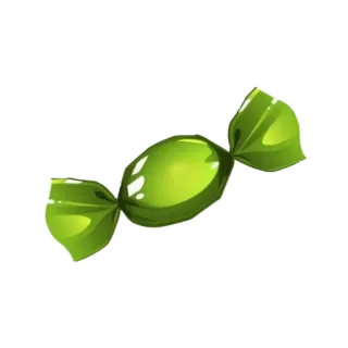 🍏 caramelo, verde, dulce, comida, golosina telegram sticker