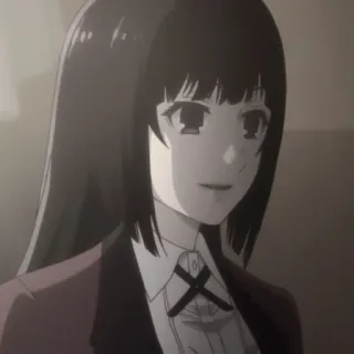 🃏 Yumeko Jabami Kakegurui 动漫, 狂赌之渊, 蛇喰梦子, 赌博, 学校, 角色 telegram sticker