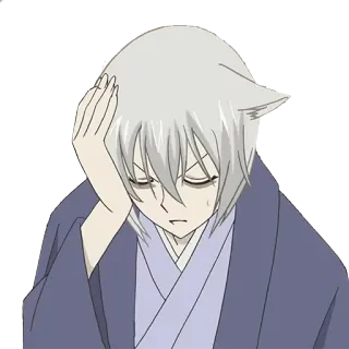 😡 Tomoe Kamisama Kiss Anime, Tomoe, Kamisama Kiss, Rubah, Kitsune, Manga, Karakter telegram sticker