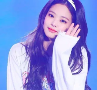 😞 Jennie Kim Kpop, Idool, Zanger, Beroemdheid, Jennie, Blackpink telegram sticker