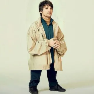 😐 Louis Tomlinson ルイ・トムリンソン, ワン・ダイレクション, 歌手, セレブ, ポップスター, ポートレート telegram sticker