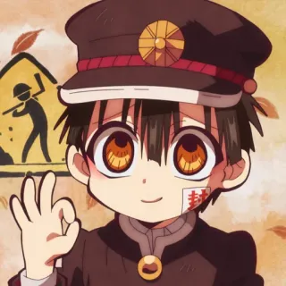 💮 Hanako Toilet-bound Hanako-kun Anime, Mangá, Hanako, Fofo, Hanako-kun, Personagem, Japonês telegram sticker