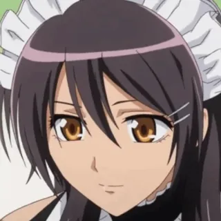 🍂 Misaki Ayuzawa Kaichou wa Maid-sama! Anime, Maid, Gadis, Karakter, Manga, Imut telegram sticker