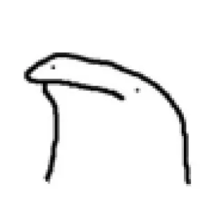 🌟 doodle, meme, simple, funny, character, stick figure whatsapp sticker