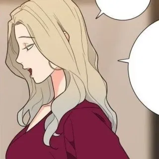 🌸 kobieta, kreskówka, ilustracja, portret, kobieta, dymek telegram sticker