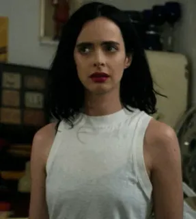 🥀 Jessica Jones Jessica Jones, Krysten Ritter, Marvel, super-héros, série TV telegram sticker