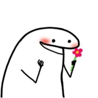 🌸 flower, cute, simple, drawing, pink, gift telegram sticker