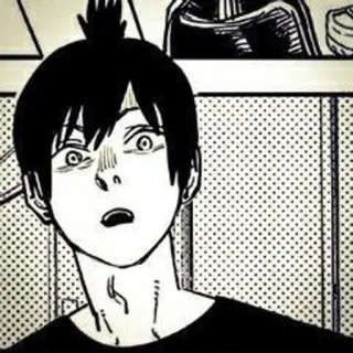 🖇 Aki Hayakawa Chainsaw Man อนิเมะ, มังงะ, Chainsaw Man, อากิ ฮายาคาวะ whatsapp sticker